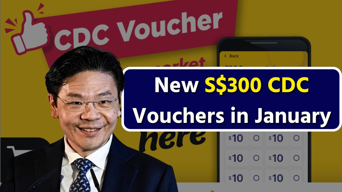 S$300 CDC Vouchers in January 2026