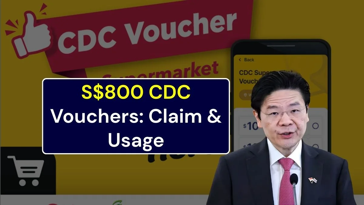 S$800 CDC Vouchers 2026 Singapore: Claim & Usage